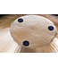 Invicta Interior Handgemaakte decoratieve kom ORIENT 55cm goudkleurig metaal gehamerd ontwerp - 42237
