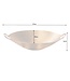 Invicta Interior Handgemaakte decoratieve kom ORIENT 55cm goudkleurig metaal gehamerd ontwerp - 42237