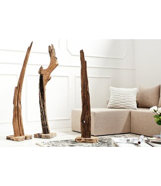 Invicta Interior Natuurlijke sculptuur REEF 100-125cm gemaakt van drijfhout houten accessoire - 35488