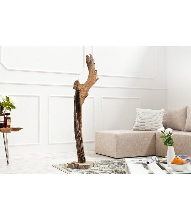 Invicta Interior Natuurlijke sculptuur REEF 100-125cm gemaakt van drijfhout houten accessoire - 35488