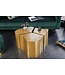 Invicta Interior Design set van 3 bijzettafels ORGANIC 80cm messing metalen boomstam salontafel handgemaakt - 42777