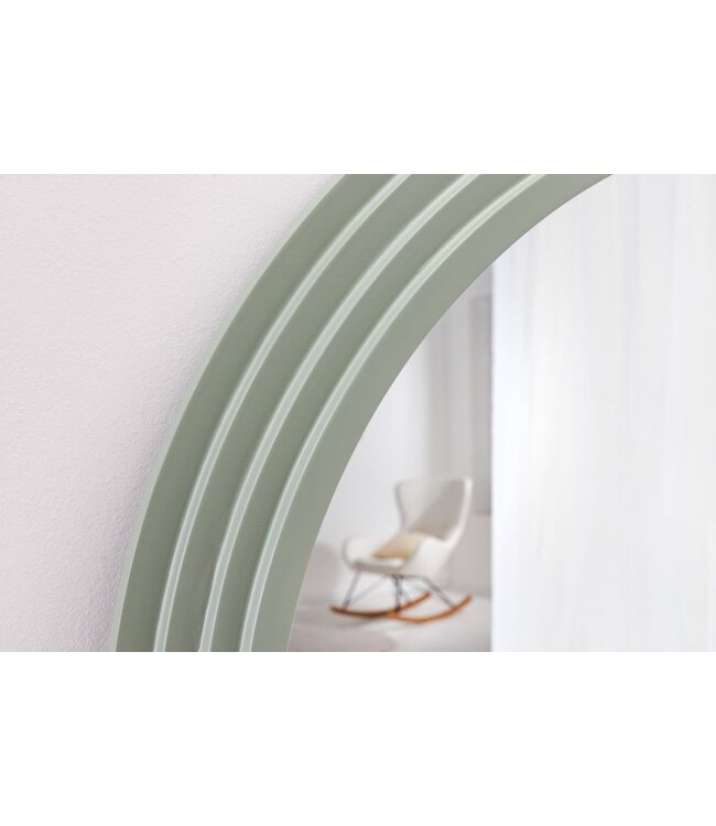 Invicta Interior Design wandspiegel WAVE 160cm saliegroen - 43157