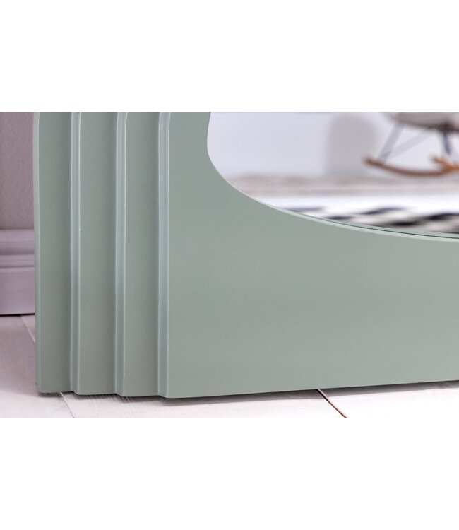Invicta Interior Design wandspiegel WAVE 160cm saliegroen - 43157