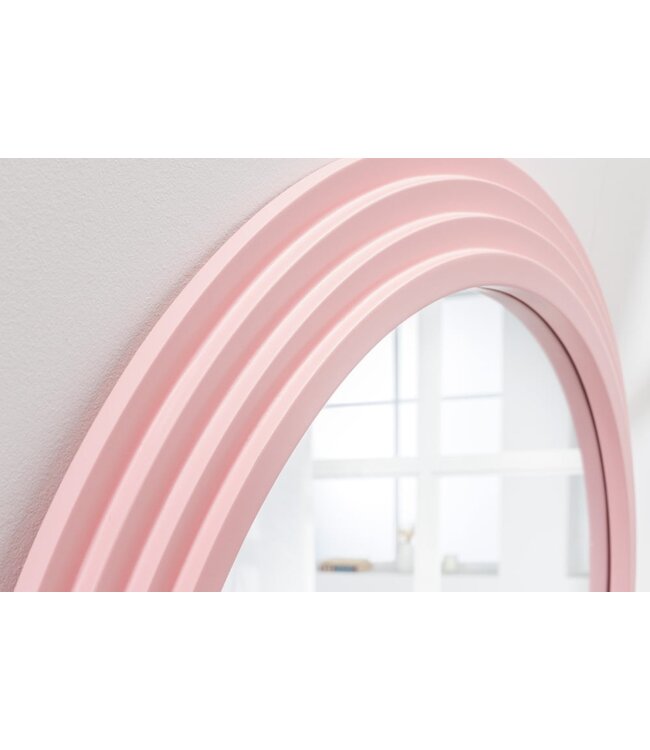 Invicta Interior Design wandspiegel WAVE 160cm roze - 43159