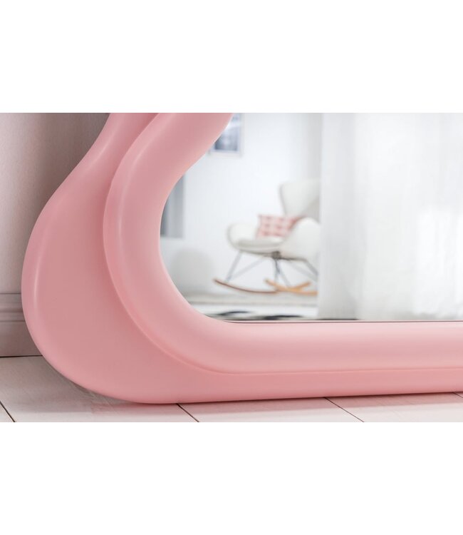 Invicta Interior Design wandspiegel CURVY 160cm roze - 43162