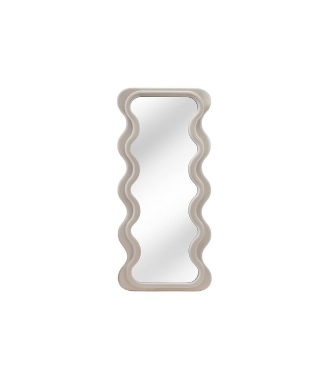 Invicta Interior Design wandspiegel CURVY 160cm grijs - 43161