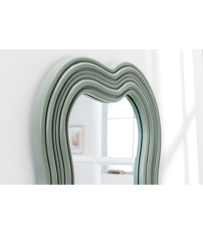 Invicta Interior Design wandspiegel ALICE II 100cm pastel saliegroen - 43163