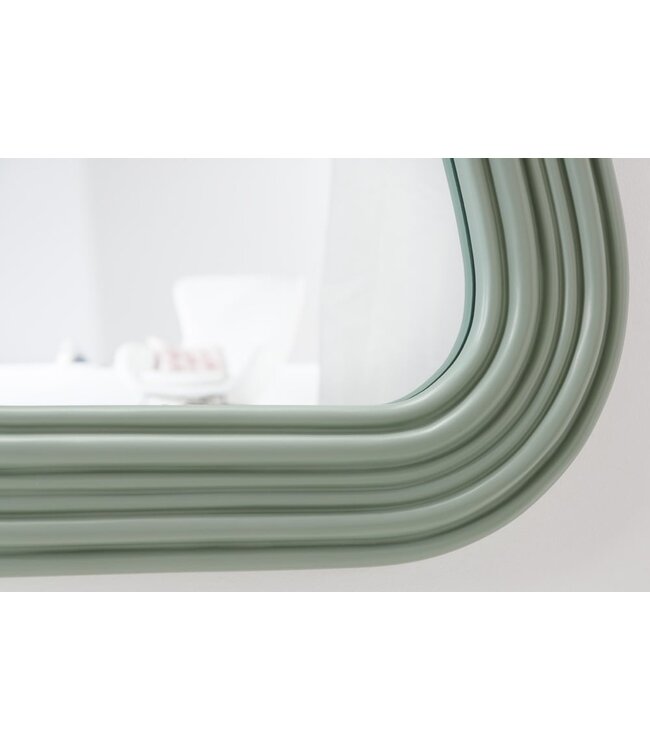 Invicta Interior Design wandspiegel ALICE II 100cm pastel saliegroen - 43163