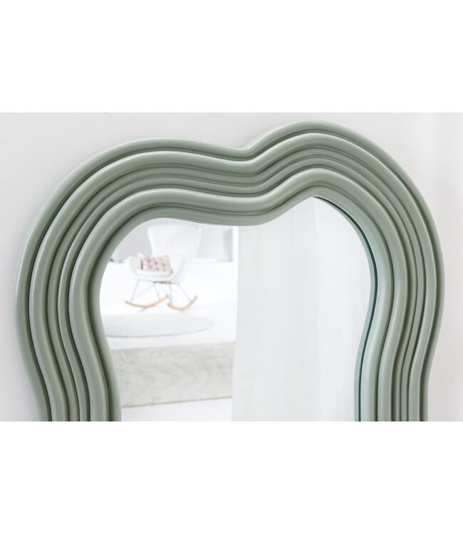 Invicta Interior Design wandspiegel ALICE II 100cm pastel saliegroen - 43163