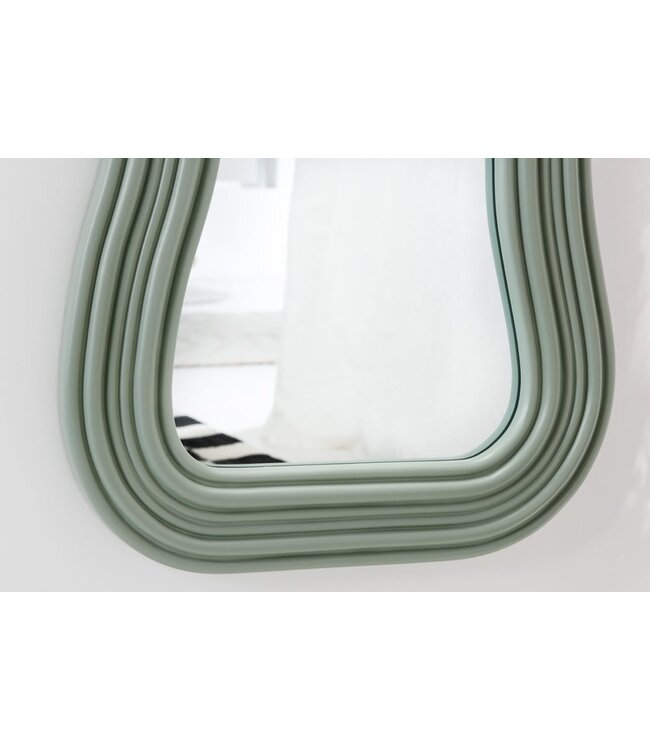 Invicta Interior Design wandspiegel ALICE II 100cm pastel saliegroen - 43163