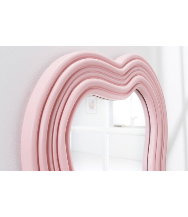 Invicta Interior Wandspiegel Alice II 100cm roze/ 43165