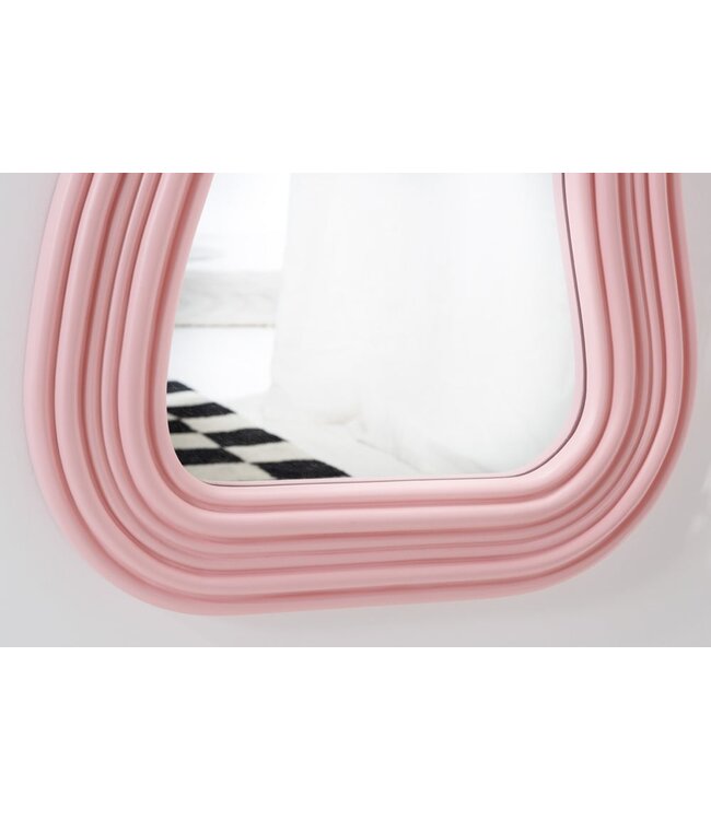 Invicta Interior Wandspiegel Alice II 100cm roze/ 43165