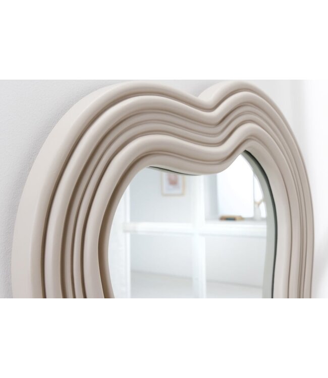 Invicta Interior Design wandspiegel ALICE II 100cm pastel grijs - 43164