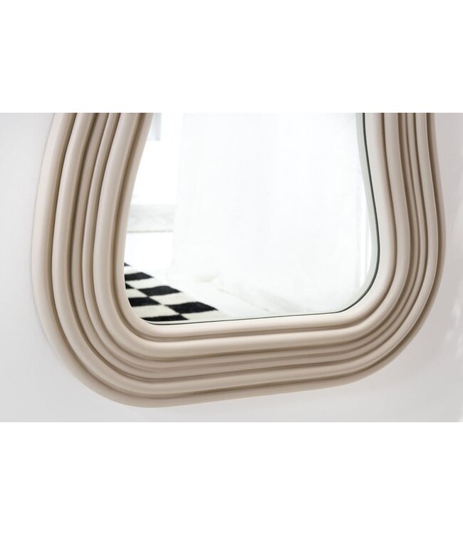 Invicta Interior Design wandspiegel ALICE II 100cm pastel grijs - 43164