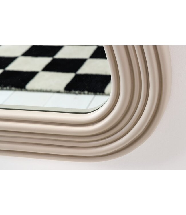 Invicta Interior Design wandspiegel ALICE II 100cm pastel grijs - 43164