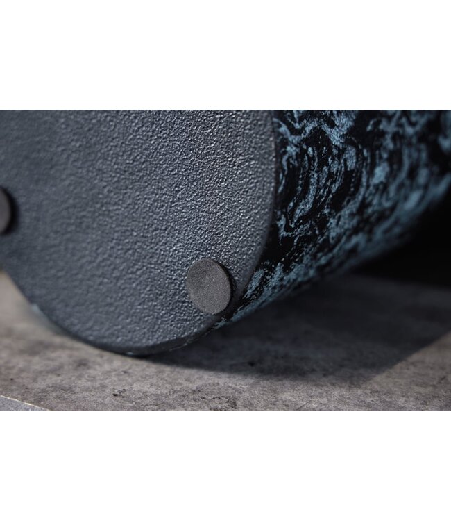 Invicta Interior Decoratieve vaas ABSTRACT 40 cm goud metall patina handgemaakt - 42240