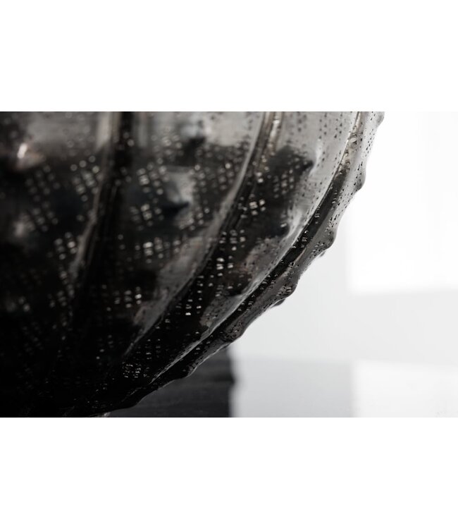 Invicta Interior Design siervaas ABSTRACT 30cm zilver handgemaakt gehamerd - 42248