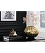 Invicta Interior Design siervaas ABSTRACT 30cm goud handgemaakt hamerslag - 42738
