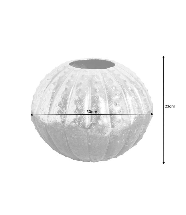 Invicta Interior Design siervaas ABSTRACT 30cm goud handgemaakt hamerslag - 42738