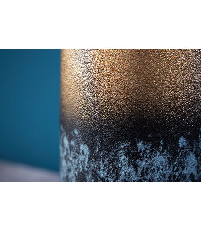 Invicta Interior Decoratieve vaas ABSTRACT 30cm goud metaalpatina handgemaakt - 42241