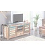 Invicta Interior Uniek TV-meubel JAKARTA 150cm kleurrijk gerecycled massief hout - 21740