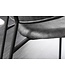 Invicta Interior Design stoel VOGUE grijs fluweel zwart metalen poten - 43151