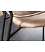 Invicta Interior Design stoel Vogue  Fluweel champagne Grijs zwart/ 43152