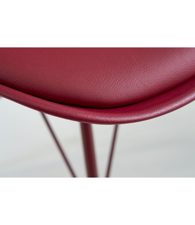 Invicta Interior Retro stoel SCANDINAVIA MEESTERSTUK rood - 42039