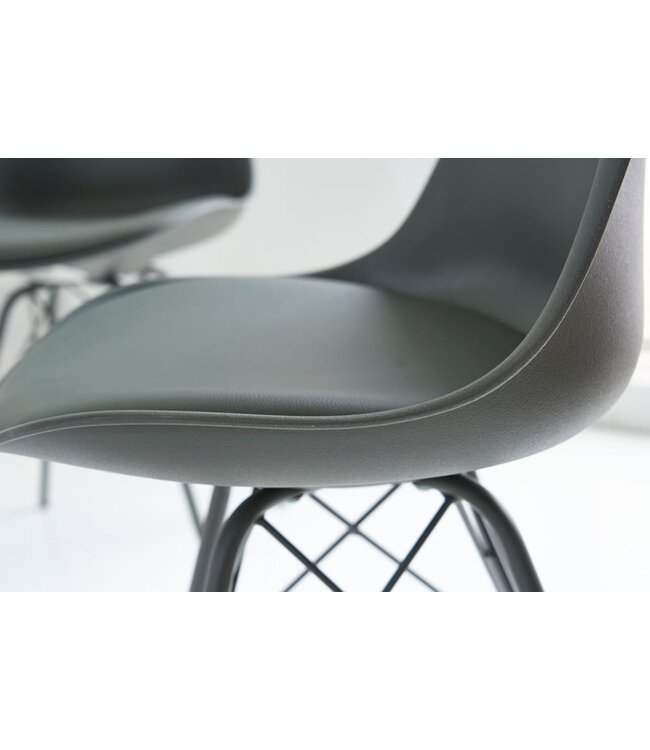 Invicta Interior Retro stoel SCANDINAVIA MEESTERSTUK grijs - 42035