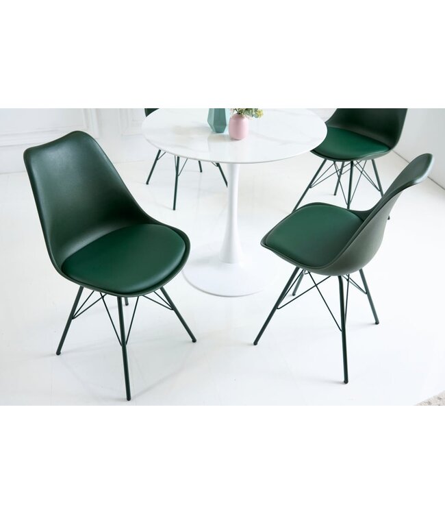 Invicta Interior Retro stoel SCANDINAVIA MEESTERSTUK donkergroen - 42037