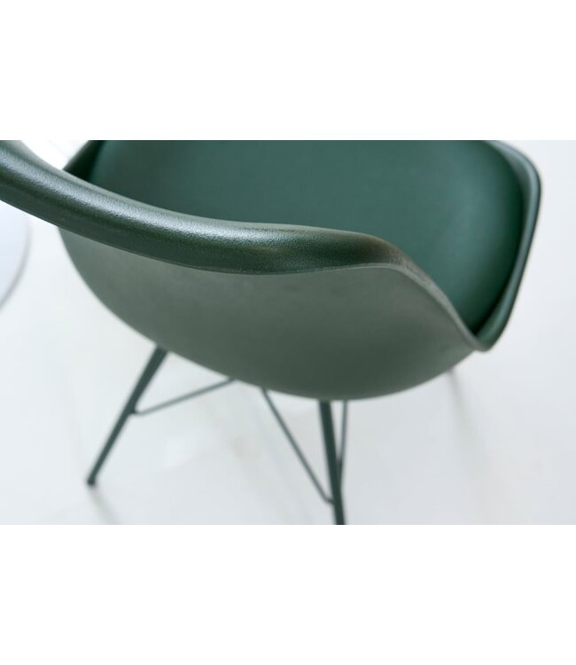Invicta Interior Retro stoel SCANDINAVIA MEESTERSTUK donkergroen - 42037