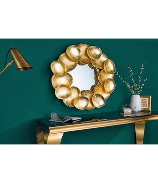 Invicta Interior Design spiegel VARIATIE L 73cm goud van metaal handgemaakt - 43222