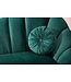 Invicta Interior Retro 3-zitsbank ARIELLE 220cm aqua fluweel 3-zits met decoratieve quilting - 40752