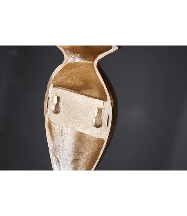 Invicta Interior Barokke wandconsole SCALA 80cm goud metalen wandplank handgemaakte wanddecoratie - 42265