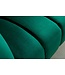 Invicta Interior Retro 2-zitsbank NOBLESSE 165cm smaragdgroen fluwelen 2-zitsbank met decoratieve quilting - 41247