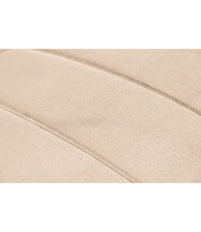 Invicta Interior Design slaapbank PETIT BEAUTE 180cm champagne fluweel 3-zits - 43522