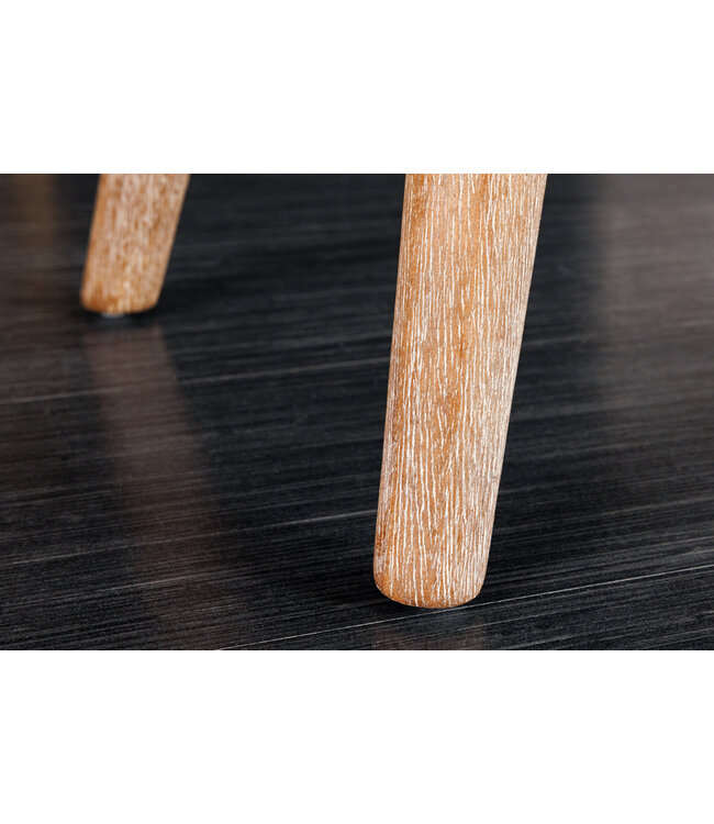 Invicta Interior Design bank SCARLETT 90cm beige koffiefluweel - 43279