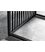 Invicta Interior Design bijzettafel ARCHITECTURE 40cm naturel zwart wild eiken metaal - 43274