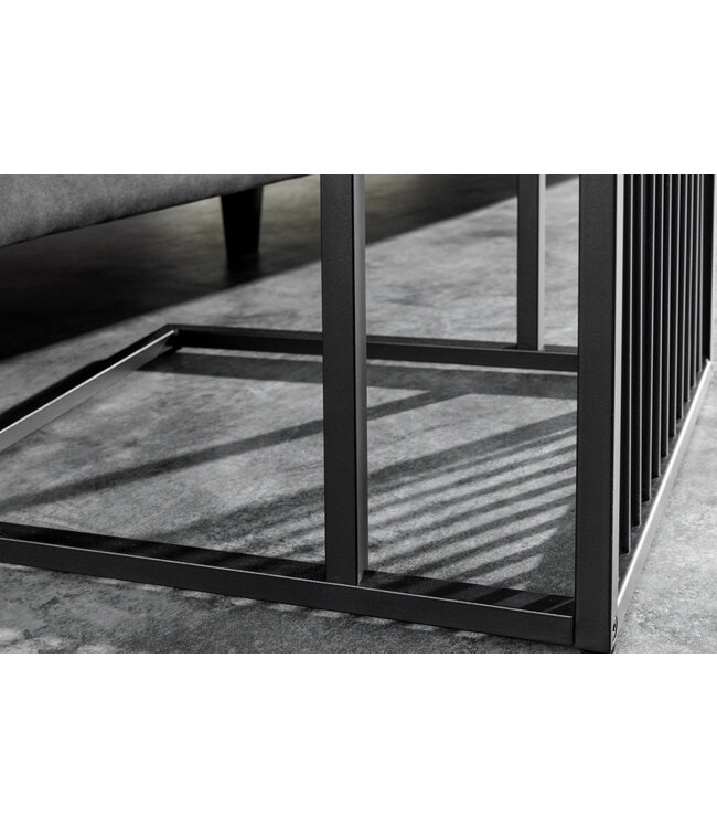 Invicta Interior Design bijzettafel ARCHITECTURE 65cm zwart marmer - 43275