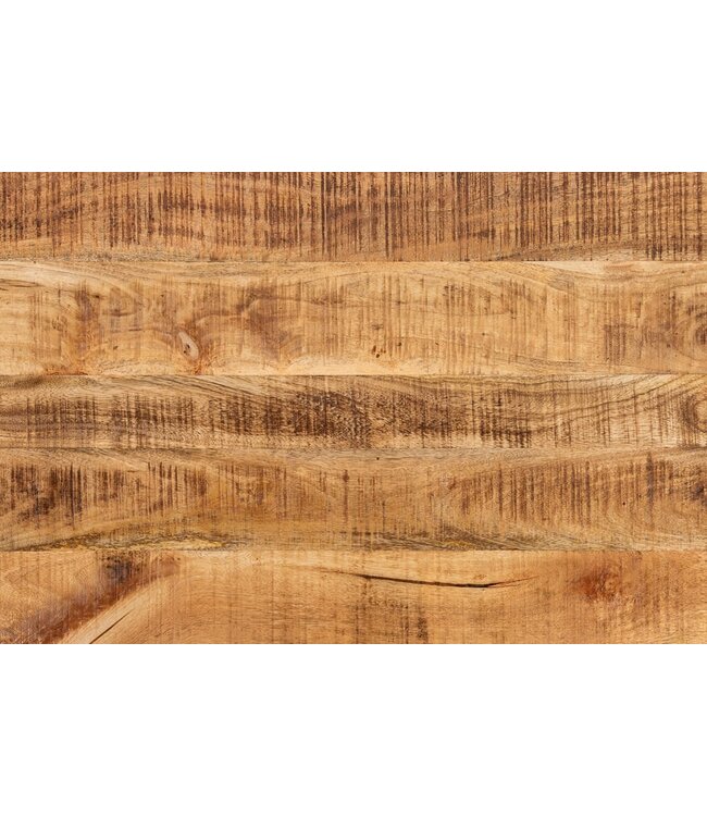 Invicta Interior Massief bureau SCORPION 100 cm natuurlijke mangohouten haarspeldpoten - 38945