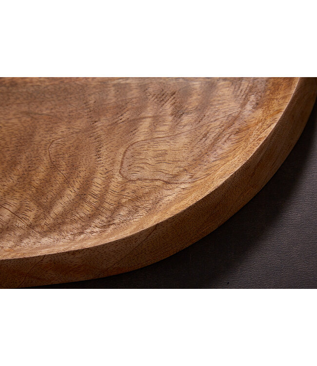 Invicta Interior Set van 2 massieve dienbladen AMAZONAS 56 cm handgemaakt mangohout - 41366