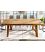 Invicta Interior Massieve eettafel FINCA 240cm vintage bruin gerecycled grenenhout industrieel design - 43566