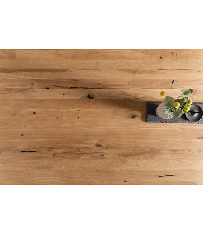 Invicta Interior Design eettafel GRAND OAK 200cm naturel massief eikenhout - 43390