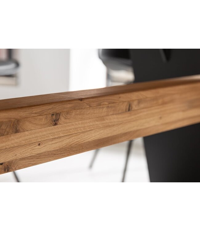 Invicta Interior Design eettafel GRAND OAK 200cm naturel massief eikenhout - 43390