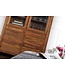 Invicta Interior Massives Highboard PURE 140cm Sheesham steenafwerking Vitrine Palisander - 22685
