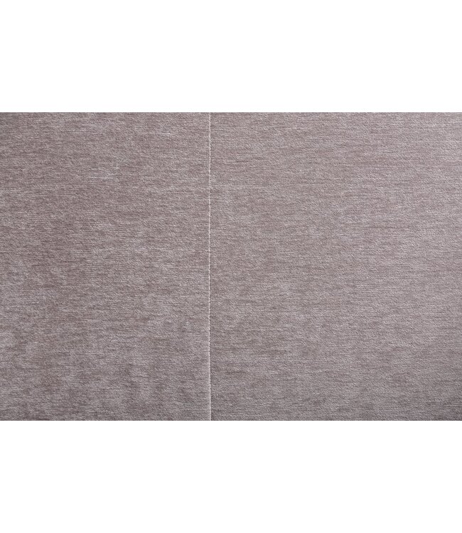 Invicta Interior Grote hoekbank HEAVEN 255cm taupe fluweel incl. kussens landelijke stijl - 40674