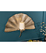 Invicta Interior Decoratieve kandelaar GINKGO 44cm zilver handgemaakt metalen theelichtje voor aan de muur - 41782