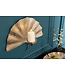 Invicta Interior Decoratieve kandelaar GINKGO 44cm zilver handgemaakt metalen theelichtje voor aan de muur - 41782