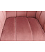 Invicta Interior Retro fauteuil NOBLESSE 105cm oudroze fluweel met decoratieve quilting - 43265