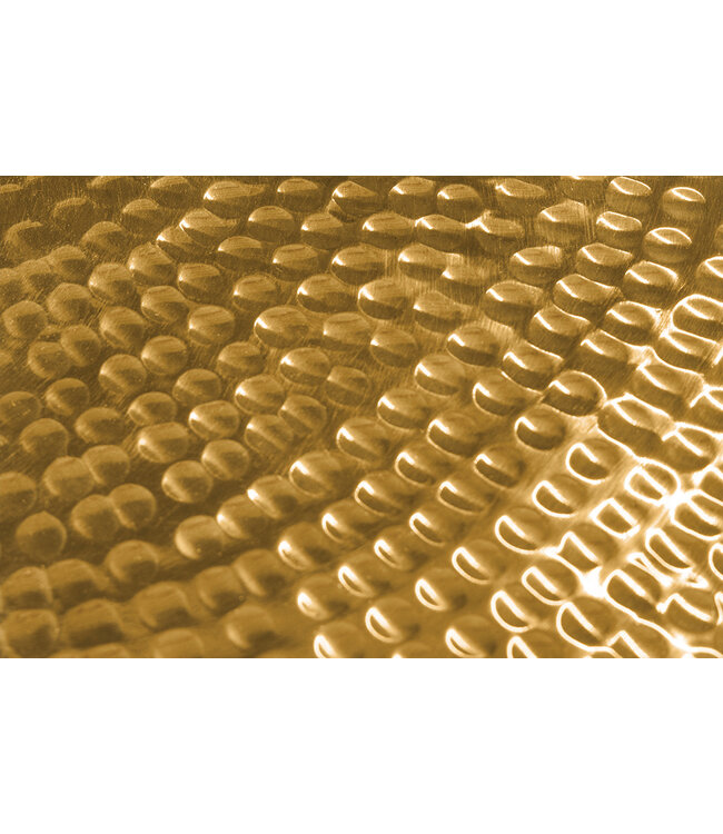 Invicta Interior Set van 2 ronde salontafels ELEMENTS ÃƒÆ’Ã‹Å“60cm goud zwart metalen dienblad tafel bijzettafel handgemaakt - 42730